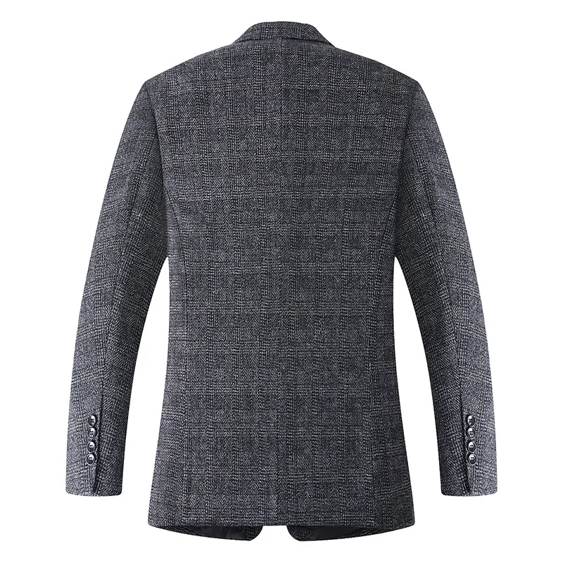 Мужские блейзеры размеры до 6XL 8XL 7XL шерстяная куртка Новое поступление брендовая