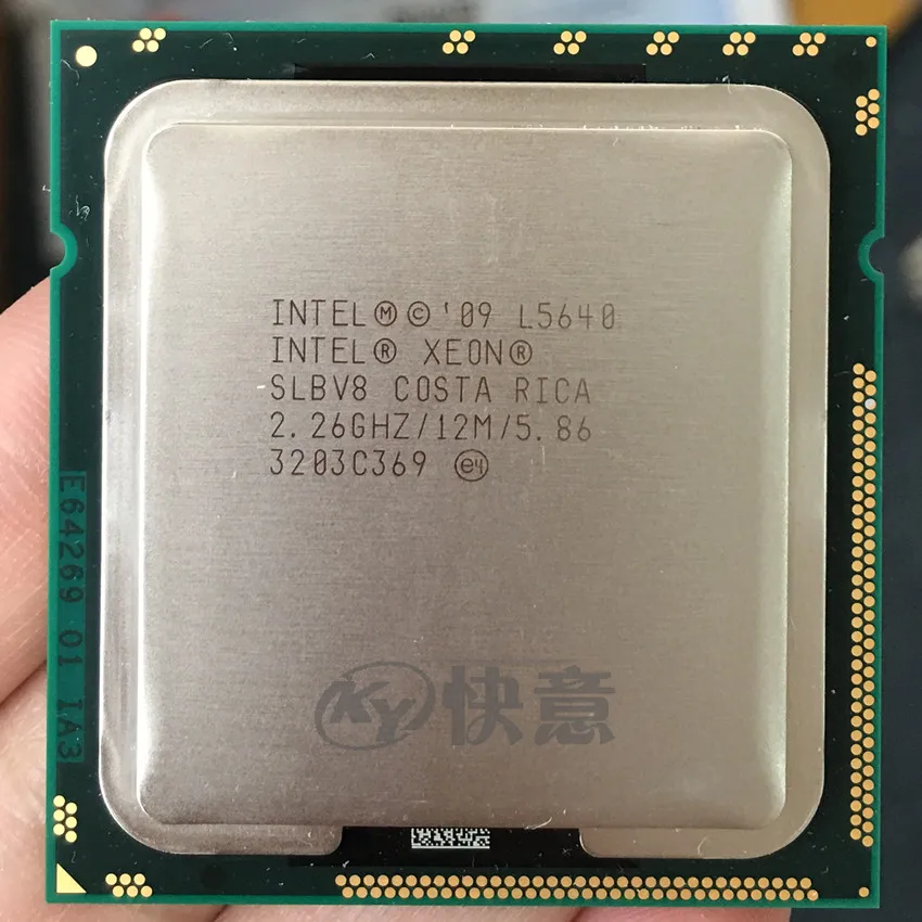 Процессор Intel Xeon L5640 l5640 12 МБ 2 26 ГГц 60 Вт LGA1366 может работать вы можете заказать|desktop