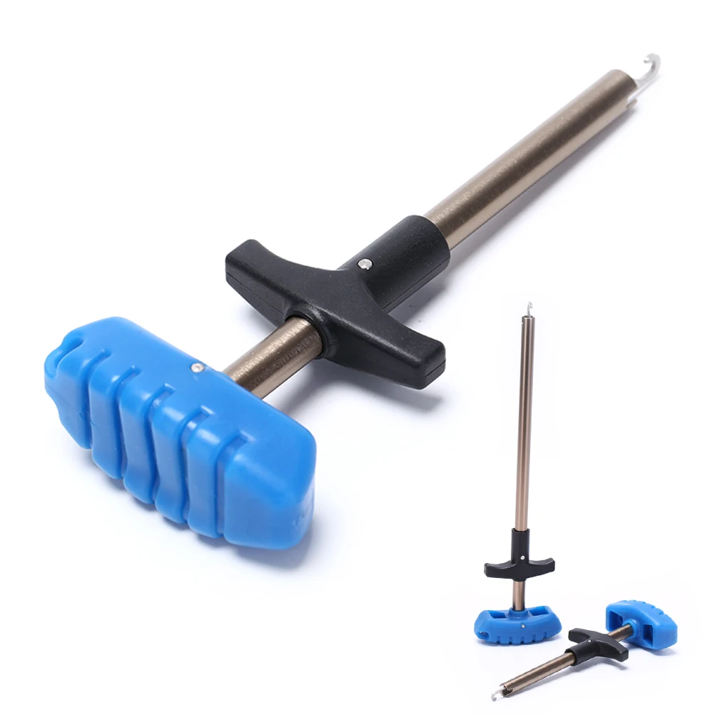 Aluminum Tube Hook Detacher Extractor Gun style Fishing Hook Out