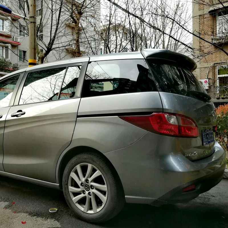 Спойлер для mazda 5 высококачественный спойлер из АБС материала заднего крыла