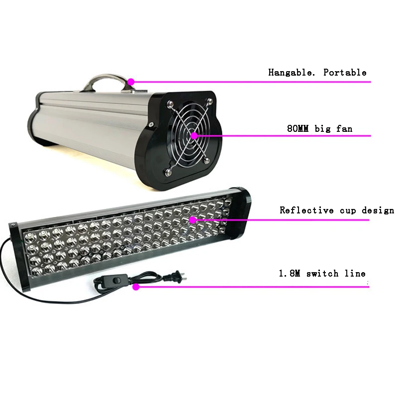  400W 800W 1200W LED portable UV colloid curing lamp Print head inkjet photo printer curing 365nm 39
