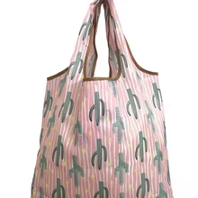 США Женская многократная складная корзина для мусора Экологичная многоразовая Для Покупок Сумка фруктовый Овощной продуктовый