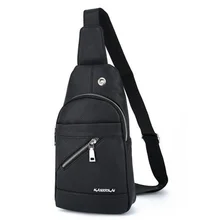 Грудь сумка для Для мужчин Crossbody сумки пакет Повседневное Сумка Кожа PU одного плечевой ремень пакет для мужской mochila