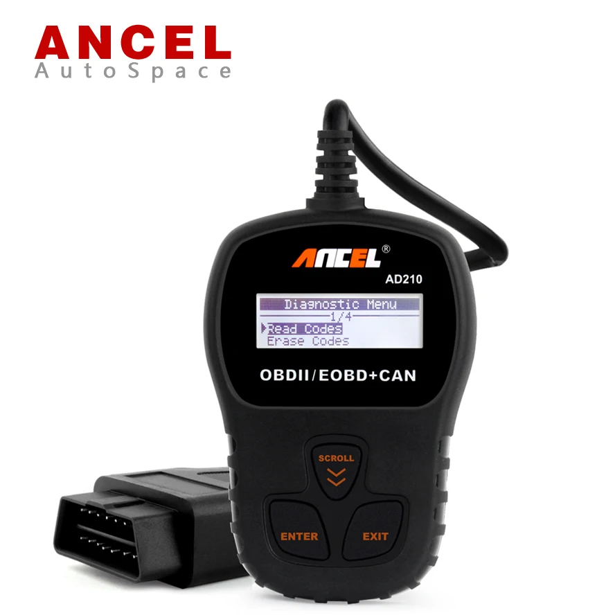 Prix pour Nouveau ANCEL AD210 OBD2 EOBD CAN Code Lecteur Automobile Scanner OBDII erreurs Outil D'analyse Russe OBD 2 II PK AD310 VS890 OM123 NL100 Prix pour Nouveau ANCEL AD210 OBD2 EOBD CAN Code Lecteur Automobile Scanner OBDII erreurs Outil D'analyse Russe OBD 2 II PK AD310 VS890 OM123 NL100