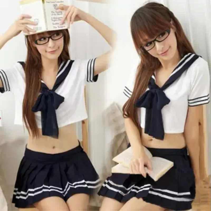 

New Style Night Bar Stage Performance Uniform Student Skirt Set Japanese Sailor Uniform Student Uniform