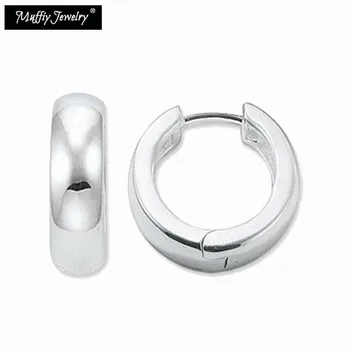 

Hinged Hoop Earrings Soul Creole Trendy ,Thomas Style Fashion Good Jewerly For Glam Women,2017 Ts Gift In 925 Sterling Silver
