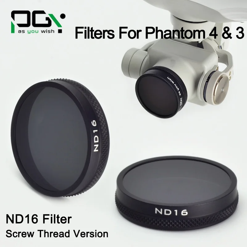 DJI Phantom 4 3 Lens Filter ND4 ND8AndCPL ND16 CPL Filter Case Bag Professional Advanced Camera Accessory Mirror Polarizer