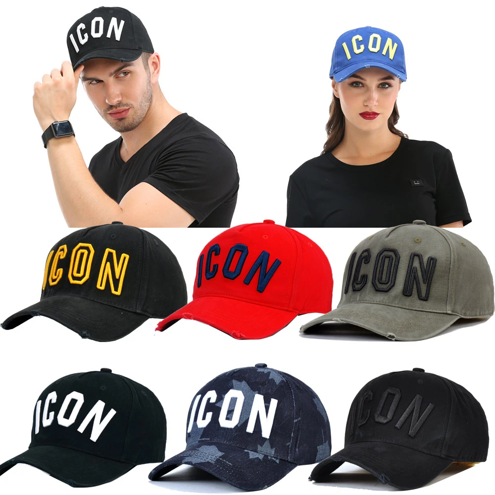 DSQICOND2-gorras de béisbol de algodón personalizadas para hombre y DSQICOND2-gorras de béisbol de algodón personalizadas para hombre y