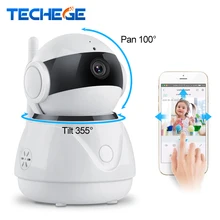 Techege 1080P Wireless IP Camera Two Way Audio Wifi Smart Security 2MP CCTV Camera PTZ Camara Security Camera Remote View