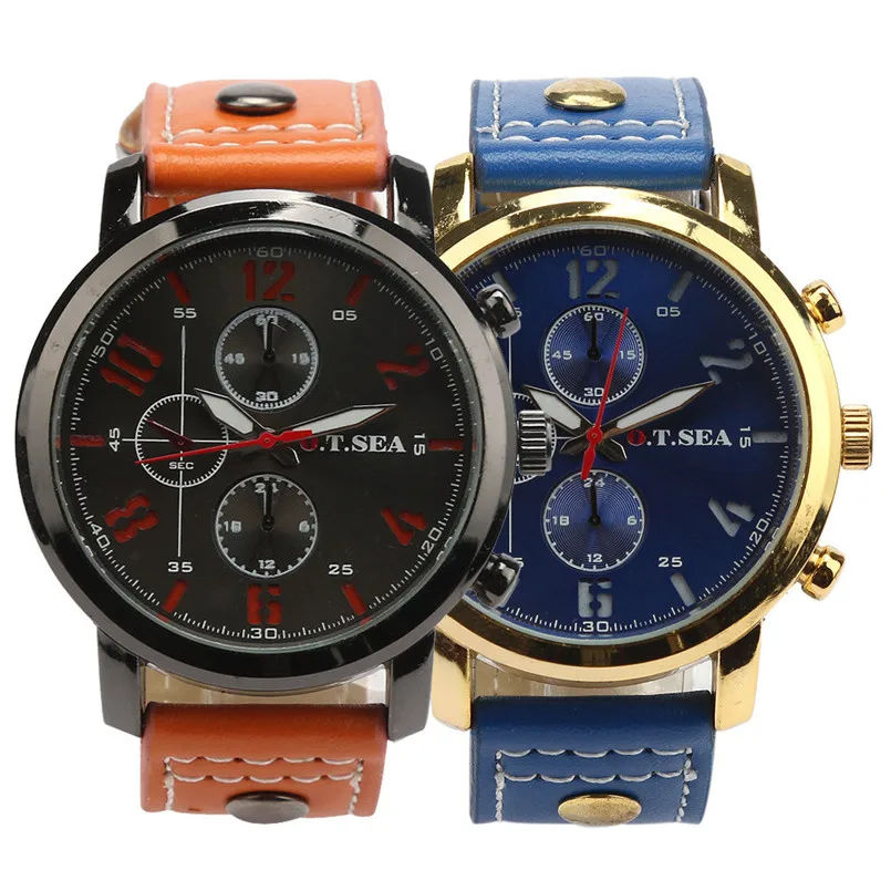 Fashion Watches Men Casual Military Sports Watch Quartz Analog Wrist Watch Clock Male Hour Relogio Masculino #2AP19 (2)