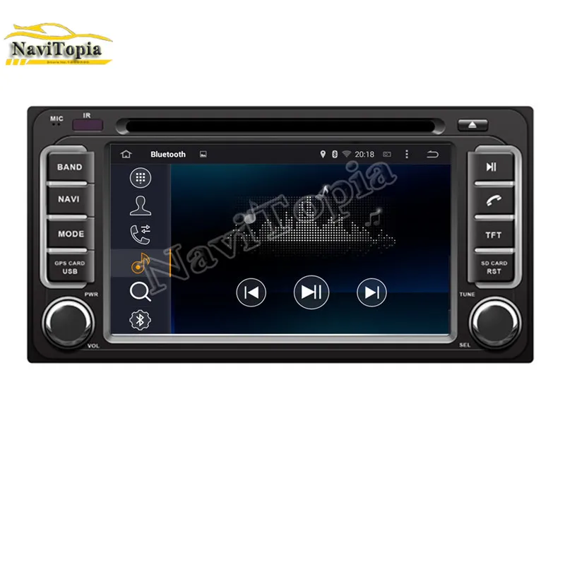 Flash Deal NAVITOPIA 6.2 Inch 4G RAM 32G ROM Octa Core Android 9.0 Car DVD GPS for Toyota Vios for Toyota Tundra for Toyota Highlander 8
