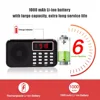LEFON Portable Digital Mini Radio FM Receiver Support MP3 Player REC Recorder TF Card/USB Disk LED Screen Display Flashlight ► Photo 3/6