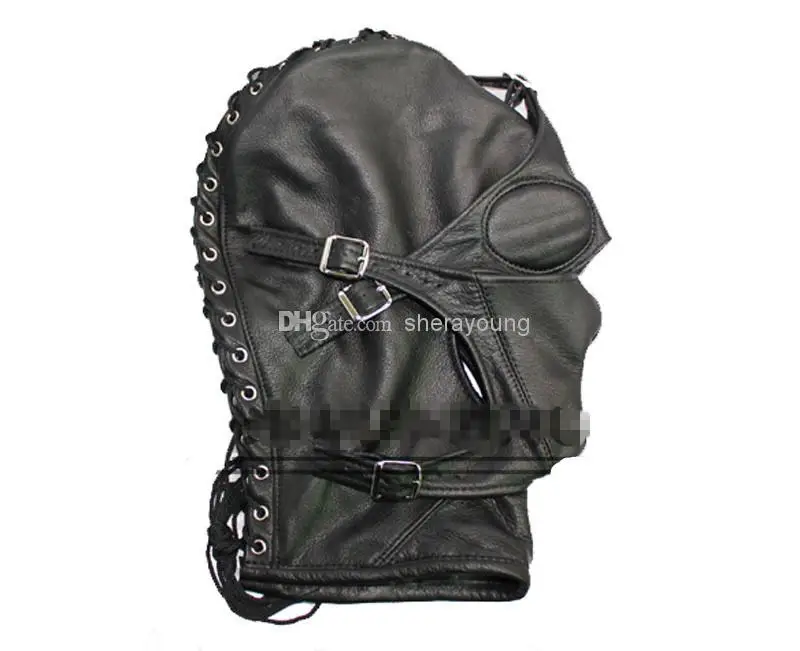  PU Sex Head Hoods Mask for her BDSM Bondage Restraints Sex Games Adult Fun Sex Toys Products HM1002