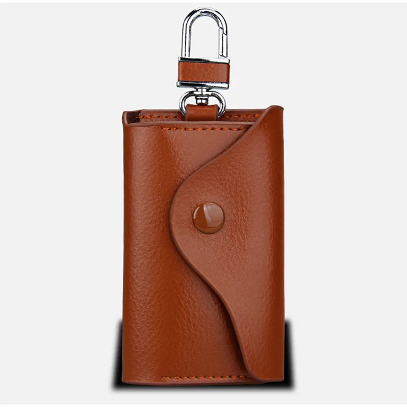 Пояса из натуральной кожи Key Holder Организатор для мужчин ключи Keychian женщин Мода