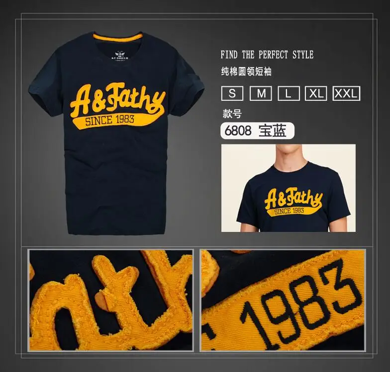 

Limited Editions American Brand Hip Hop Men's T-shirts Super Quality 100% Cotton Male Tops Tees Collections Printed Steetwear