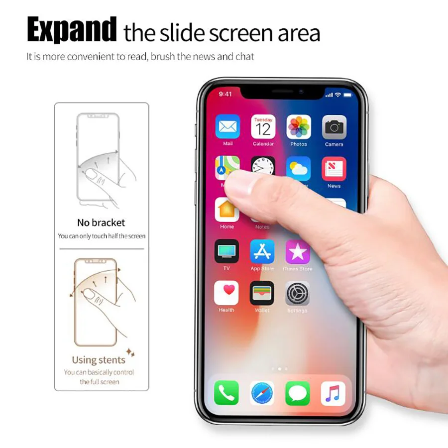 Finger Ring Holder 360 Degree Metal Mobile Phone Holder Universal For iPhone 7 Samsung For Magnetic Car Phone Holder