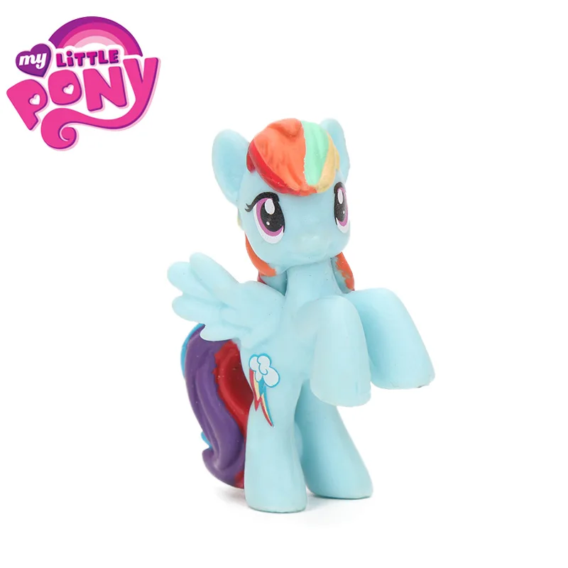 Игрушки My Little Pony мини пони ПВХ экшн фигурка Принцесса Радуга тире Сумерки