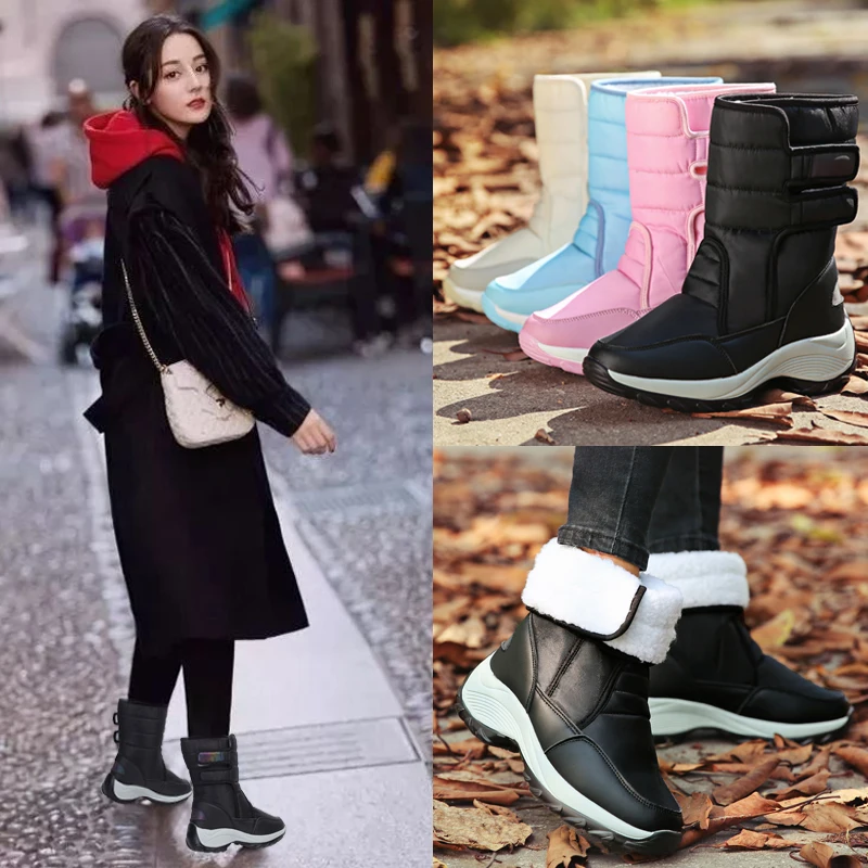 WINTER BOOTS - SEPATU BOOT WANITA - PERLENGKAPAN MUSIM DINGIN