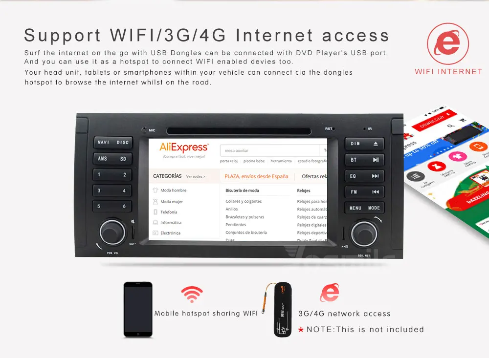 Discount 1 Din Android 8.1 Car DVD GPS Player For BMW E39 BMW X5 E53 M5 Multimeida Radio Navigation Audio IPS Touch Screen Head Unit Wifi 10 Discount 1 Din Android 8.1 Car DVD GPS Player For BMW E39 BMW X5 E53 M5 Multimeida Radio Navigation Audio IPS Touch Screen Head Unit Wifi 10