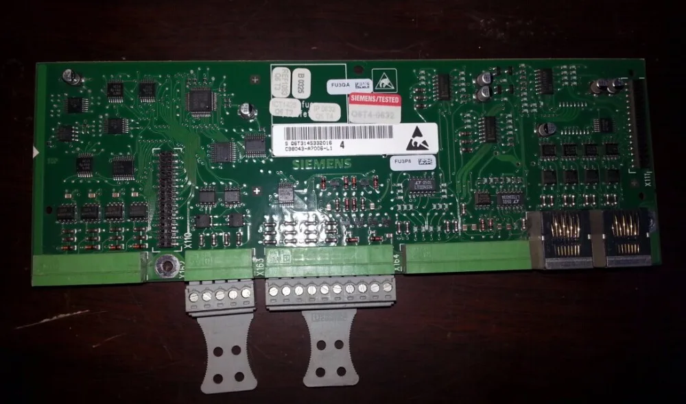 

The debugger 6RA70 dc series CUD2 board C98043-A7006-L1
