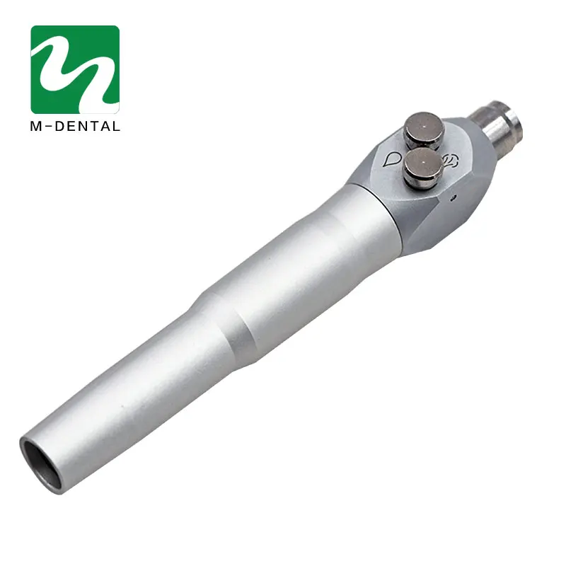 Goede 1 Set Dental Drie Way Lucht Water Rechte Spuit + 2 Nozzles Tips Dental Care Apparatuur voor Tandarts Gratis Verzending