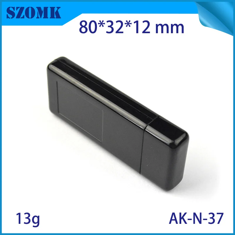 

5 pieces, 80*32*12mm customizable electronics usb enclosures for pcb diy plastic small housing szomk instrument control boxes