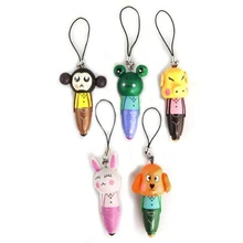 5 X шариковые черные чернила для ручки многогранные животные шик