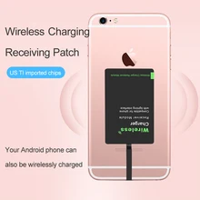 Qi 10W Быстрое беспроводное зарядное устройство приемник для iPhone 7 6 8 Универсальная зарядка для Micro usb type-C samsung Xiaomi huawei