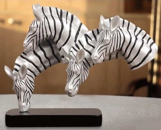 sculpture zebre