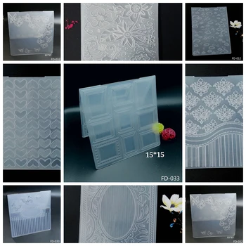 

Embossed board Scrapbooking Circular Design DIY Paper Cutting Dies Scrapbooking Plastic Embossing Folder