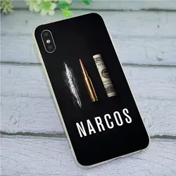 Мягкий силиконовый чехол из ТПУ для iPhone Xs Max Wagner Moura Narcos, чехол для телефона iPhone XR 5 5S se 6 6s plus 7 8 X Xs Max Back