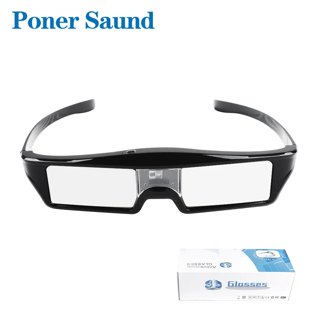 3D активные очки с затвором DLP-LINK 3D очки для ТВ все DLP проектор для Xgimi Epson samsung для Sony, Sharp acer BenQ Bluet