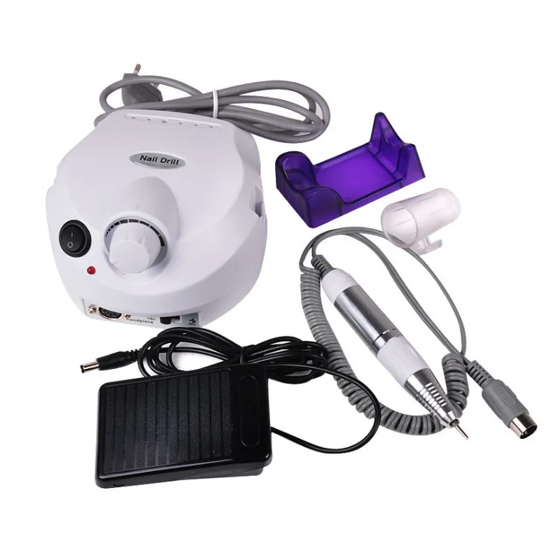 30000 RPM Professional Electric Nail Art Drill File Pedicure Equipment Manicure Machine Kit Nail Art Tool Easy To Use EU/US Plug makartt 12pcs 30000 rmp nail drill machine portable electric manicure pedicure tools kit set nail art equipment us plug e0855x