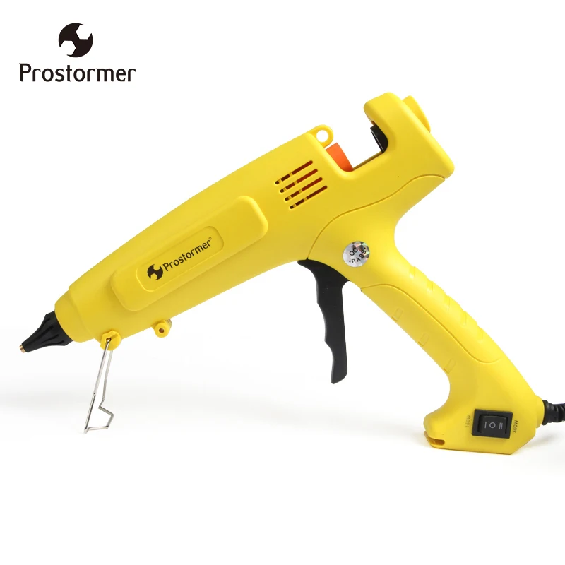 Koop Prostormer 150 w 300 w Lijmpistool Professionele Hot Melt Lijmpistool Met 11mm Lijm Sticks Power Verstelbare reparatie Kit Gereedschap Power Tools