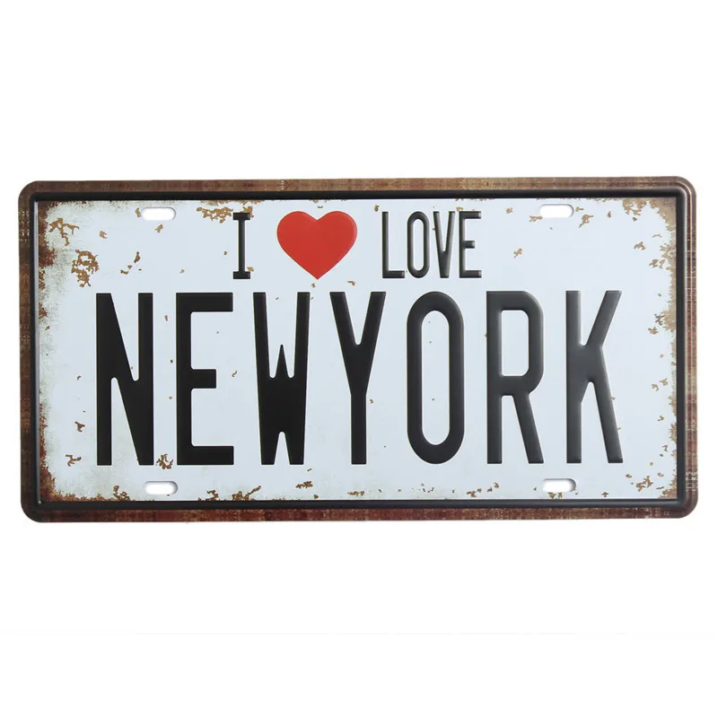 2016-New-Simple-Design-I-LOVE-NEWYORK-License-Plate-Vintage-Metal-Sign-Home-Pub-Bar-Plaque
