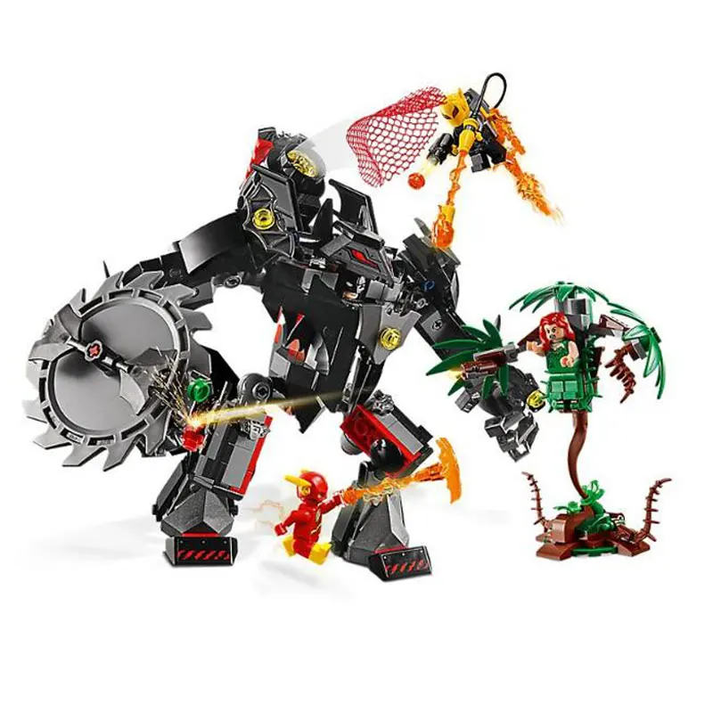 

Bela 11234 Batman Mech vs. Poison Ivy Mech DC Super Hero Building Block Bricks Toys Compatible With Movie 76117