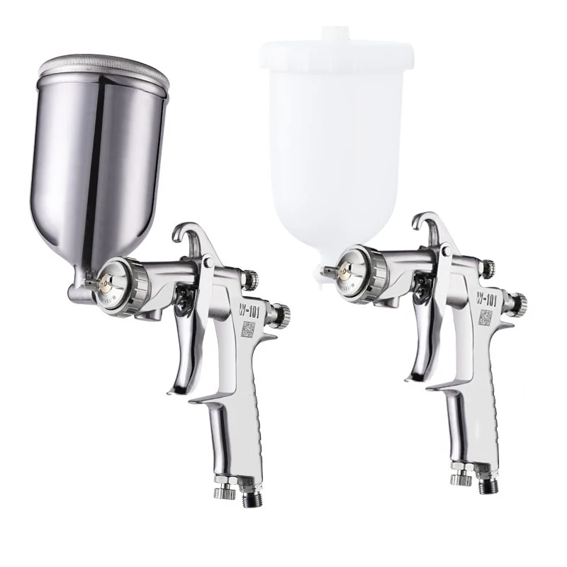 Воздушный емкость пистолета-распылителя ручной 400CC воздуха Краски пистолет-распылитель 0,25-19 дюймов резьбой нить контейнер для краски W-71 W-101 аэрограф