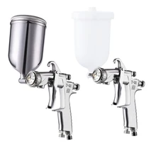 Чашка для распылителя 400CC воздушный Краскораспылитель чашка для аэрографа из нержавеющей стали пластиковый на горшок 1/4 дюйма разъем для краски чашка
