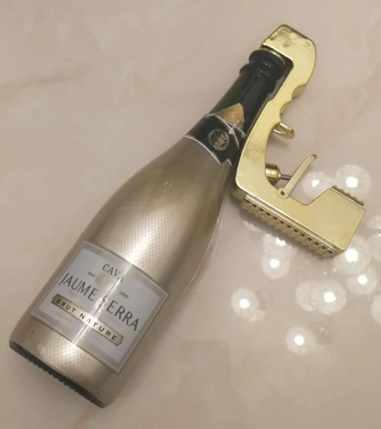 Металлическая насадка для винной бутылки распылитель многофункциональный