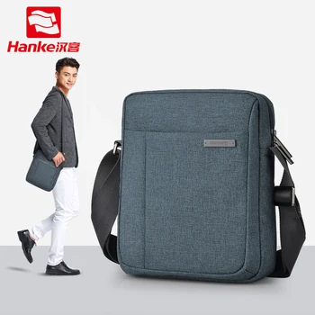 

Hanke Men Crossbody bag male shoulder bags casual messenger bag business Water Repellent men's travel Chest bags H6617