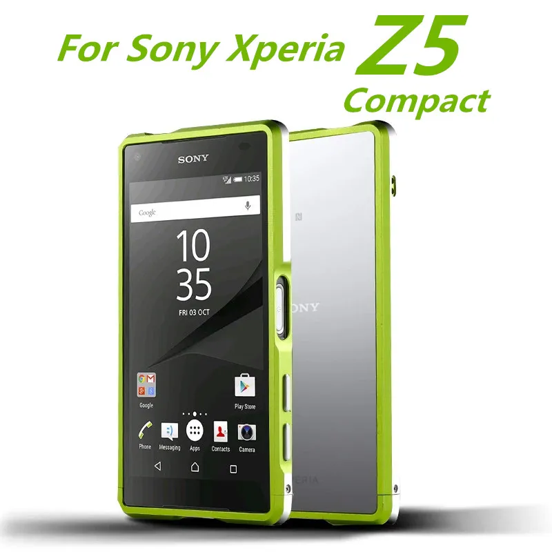 imágenes para Z5 Compacto caso de Parachoques Protector de Parachoques de aluminio de Lujo de lujo Ultra Delgada Para Sony Xperia Z5 Compacto E5803 E5823 4.6-pulgadas imágenes para Z5 Compacto caso de Parachoques Protector de Parachoques de aluminio de Lujo de lujo Ultra Delgada Para Sony Xperia Z5 Compacto E5803 E5823 4.6-pulgadas