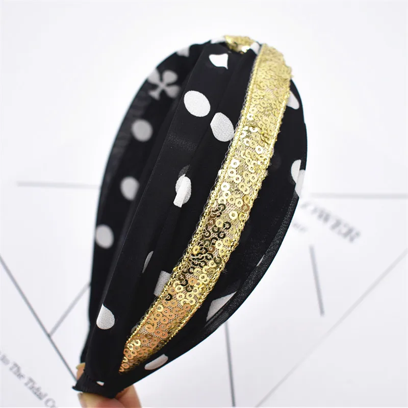 

Women Headband Twist Hairband Bow Knot Cross Tie Cloth Headwrap Hair Band Hoop h1-010