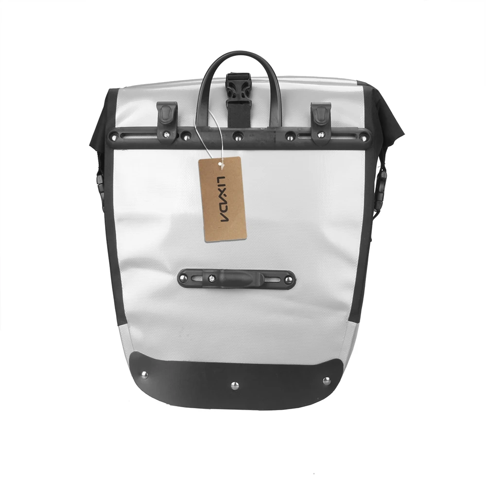Perfect Lixada 20L Roller Bike Pannier Cycling Bicycle Rear Pack Bag Waterproof MTB Bike Seat Trunk Bag Big Capacity 6