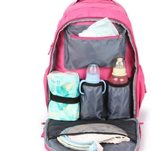 32*19*42 см модные детские пеленки в горошек сумка рюкзак высокой емкости мать мамулина сумка для малыша многофункциональная термобутылка Подгузники Сумки