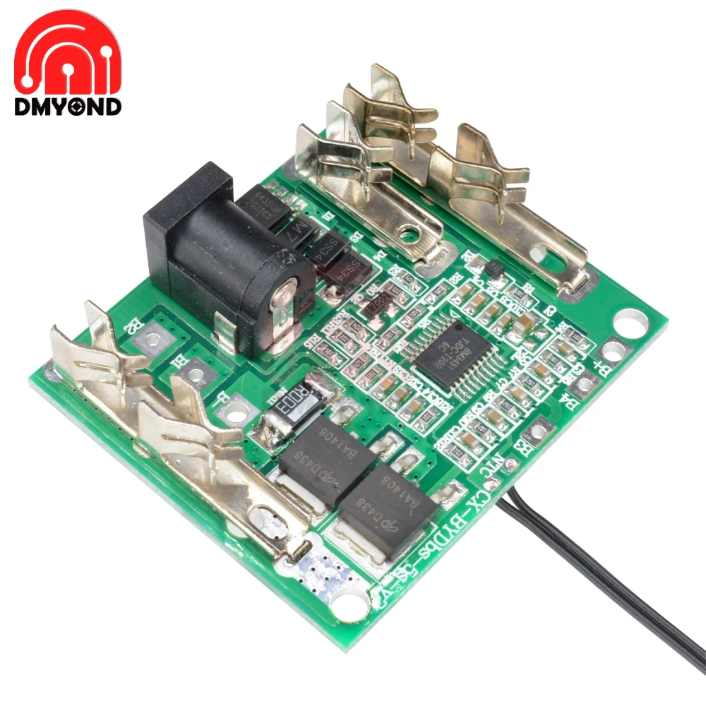 Защитная плата для зарядки аккумулятора Φ BMS 18/21V 20A защитная печатная литий