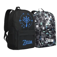 Легенда о Зельде Sheikah Eye, мужской рюкзак, холщовые школьные сумки, женский рюкзак для путешествий, рюкзак для ноутбука, нейлоновый Zelda Bookbag