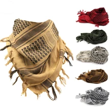 Scarf Cycling outdoor Scarves Warm Neck Cover Hunting Military Keffiyeh Shemagh Scarf Shawl Head Wrap Hiking Accessories aa shield camo tactical scarf outdoor military neckerchief forest hunting army kaffiyeh scarf light weight shemagh woodland