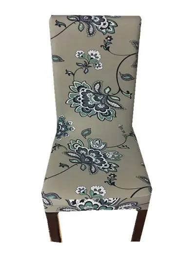 

Floral Printing Anti-dirty Stretch Chair Covers Elastic Chair Protector Slipcover Dinning Room fundas de sillas elasticas
