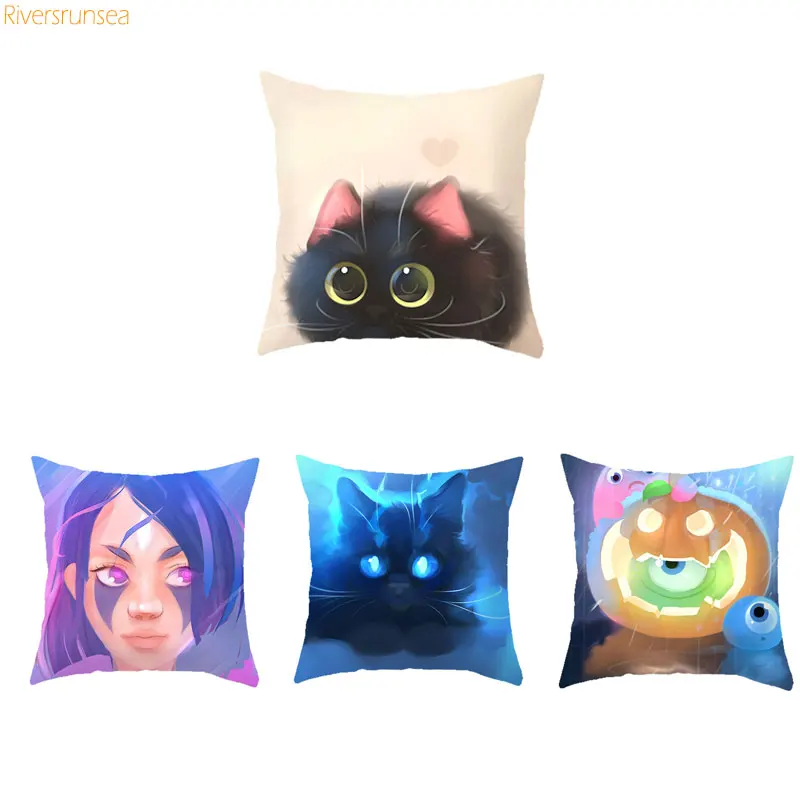

Fish Stuffed Sushi Bolster Back Cushion Cat Pillow Lazy Lying