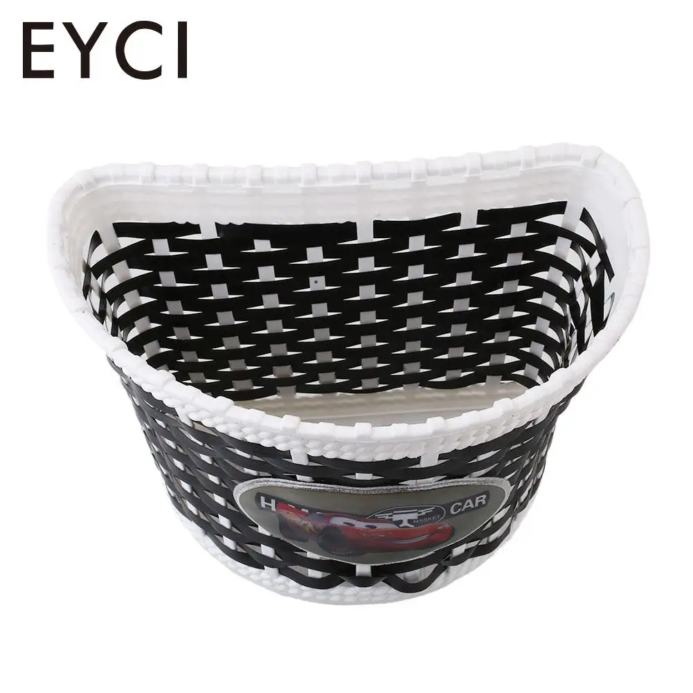 Handmake Woven Bag Bowknot Basket Lovely Children Bicycle Bike Cycle Pannier Handmake Woven Bag Bowknot Basket Lovely Children Bicycle Bike Cycle Pannier